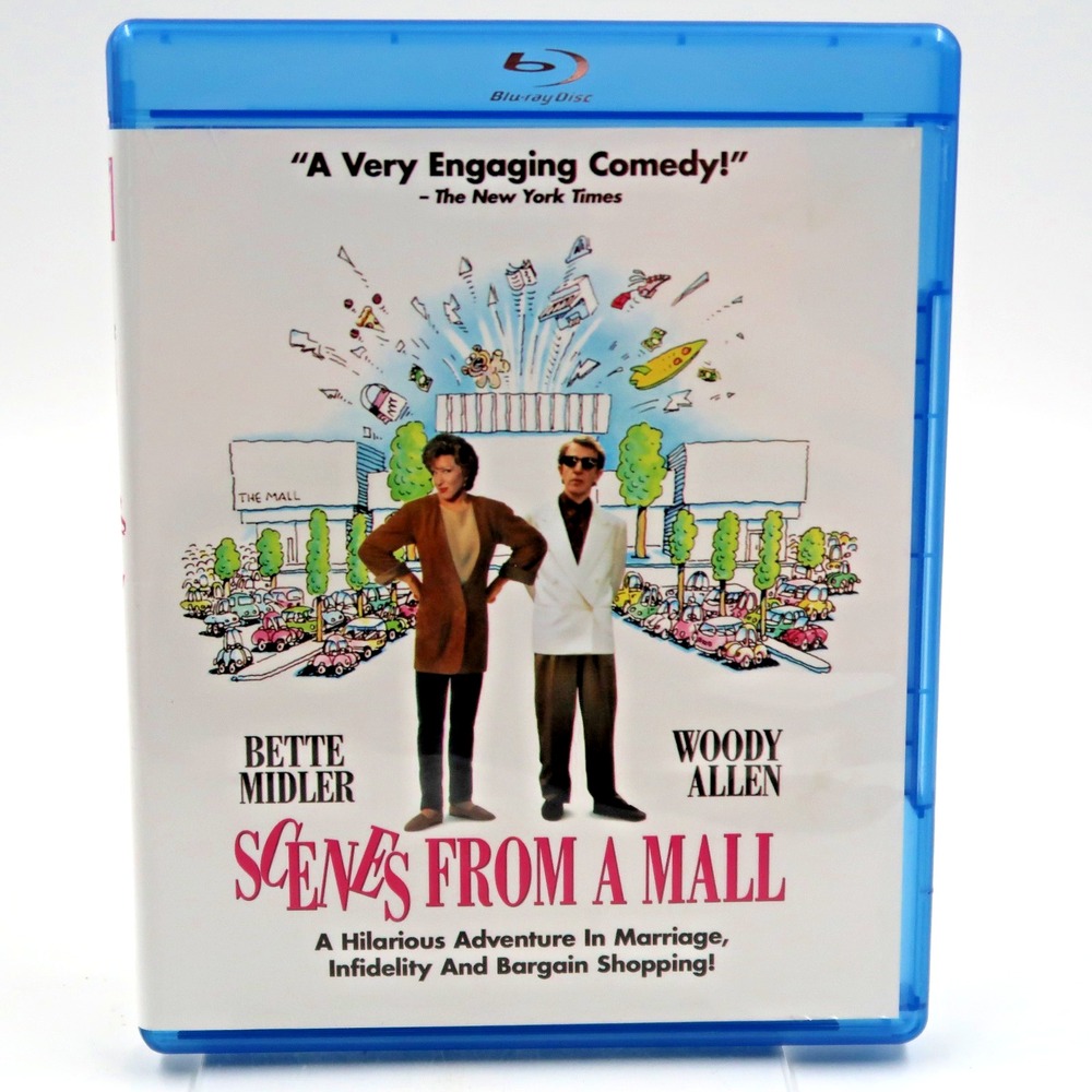 Scenes From a Mall Blu-ray Bette Midler Woody Allen 2011 Paul Mazursky Comedy